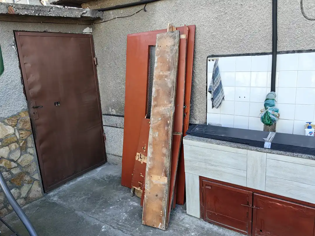 Обект Стамболийски 37, Входна врата, Обръщане с первази, Антрацит, Термоалуминий — снимка 5