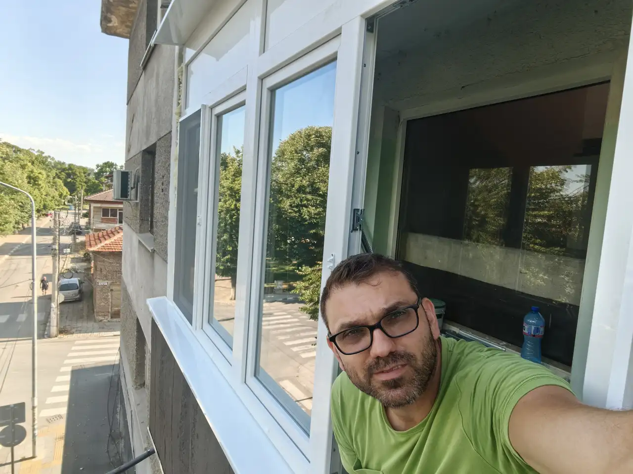 Обект Стамболийски 8, Усвояване на тераса — снимка 3