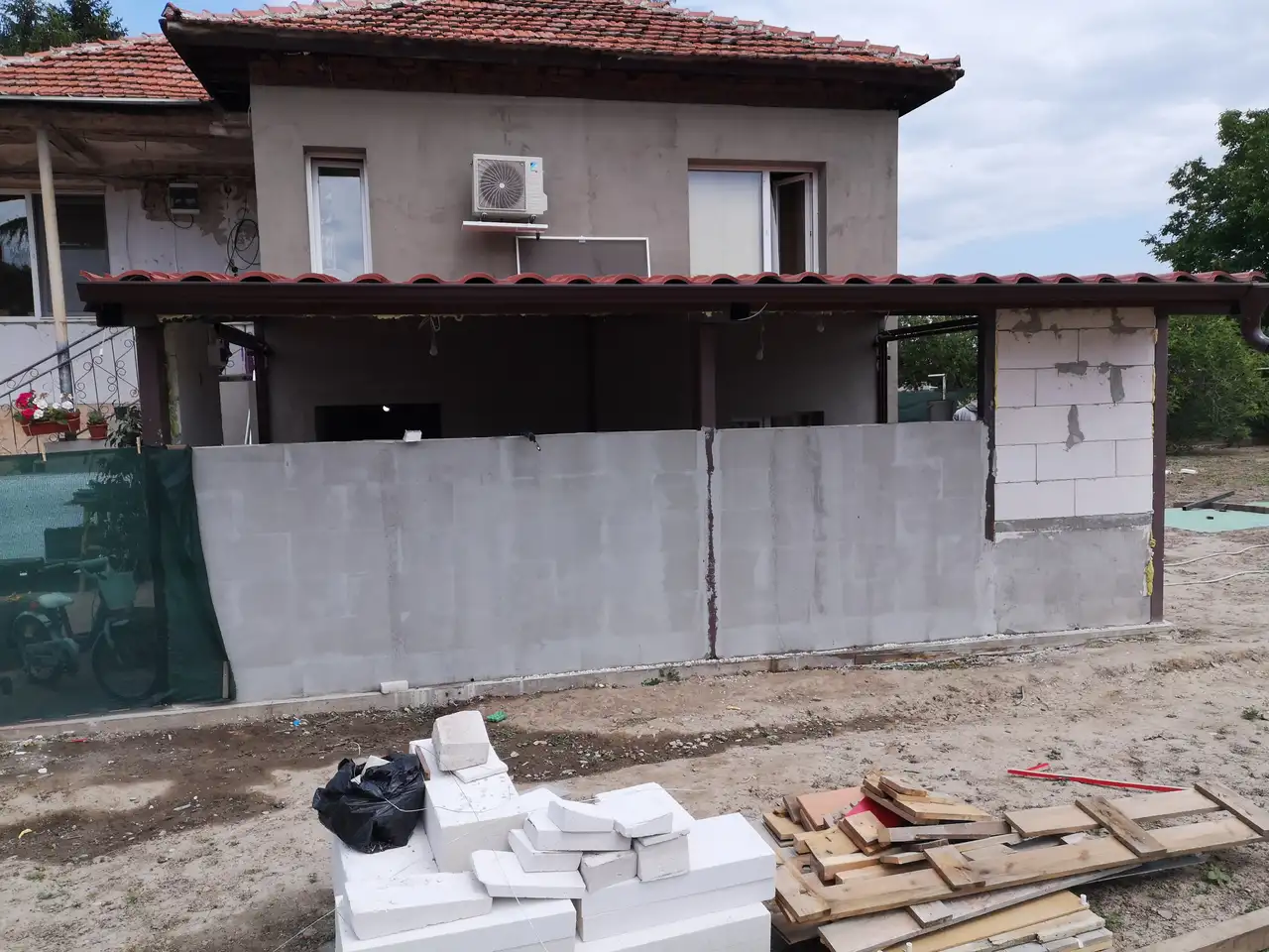 Обект Йоаким Груево, Остъкление на Барбекю, Алуминиево плъзгане, Плъзгащи комарници — снимка 4