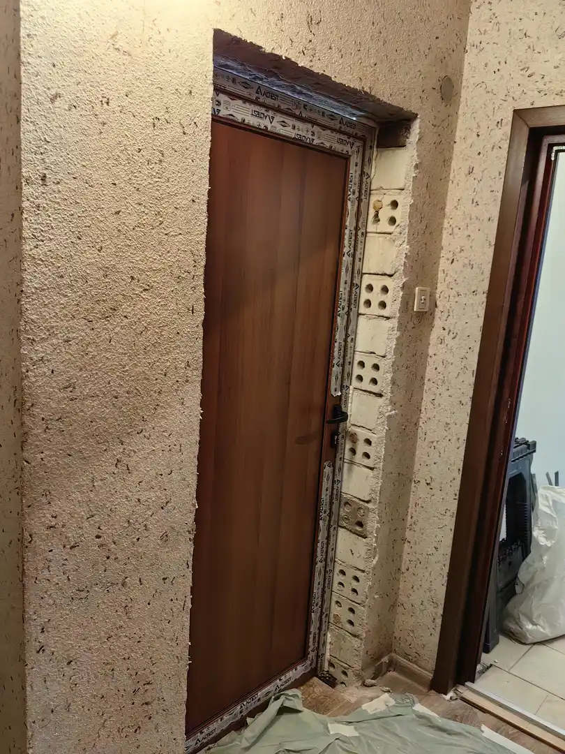 Стамболийски, Обект 32, Подмяна вътрешни врати, Обръщане с первази — снимка 16